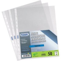 Buste forate confezione da 50pz.